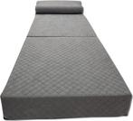 Hoge kwaliteit foam matras met wasbare hoes - Grijs - 200..., Ophalen of Verzenden, Nieuw