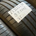 2 x Bridgestone Turanza T005 255-55-18 Zomerbanden 5,5mm, Auto-onderdelen, Banden en Velgen, 18 inch, Gebruikt, 255 mm, Ophalen of Verzenden