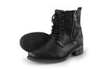 Mustang Veterboots in maat 39 Zwart | 10% extra korting, Verzenden, Zwart, Overige typen, Zo goed als nieuw