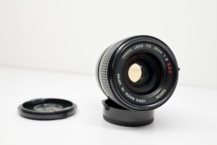 Canon FD 35mm f/2 S.S.C. Concave Front Element *641*, Audio, Tv en Foto, Fotografie | Lenzen en Objectieven, Gebruikt, Standaardlens