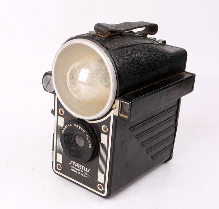 Spartus Press Flash 120 / medium formaat camera (Zonder, Audio, Tv en Foto, Fotocamera's Analoog