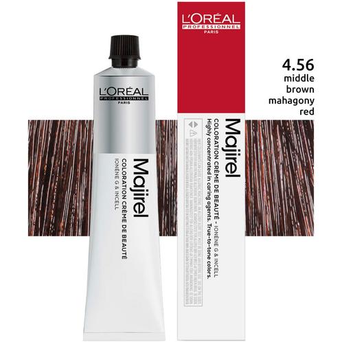 LOréal  Majirel  4.56 Mahonie Roodbruin  50 ml, Sieraden, Tassen en Uiterlijk, Uiterlijk | Haarverzorging, Nieuw, Verzenden