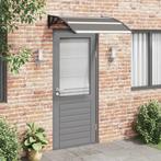vidaXL Deurluifel 120x100 cm PC zwart, Tuin en Terras, Zonneschermen, Verzenden, Nieuw