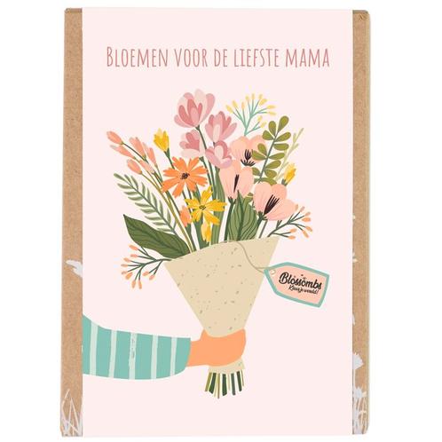 Blossombs Bloem Bommetjes Mini Giftbox - Bloemen Liefste Mam, Tuin en Terras, Bloembollen en Zaden, Ophalen of Verzenden