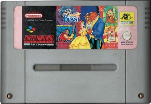 Belle & het Beest (losse cassette) (Super Nintendo), Spelcomputers en Games, Games | Nintendo Super NES, Gebruikt, Verzenden