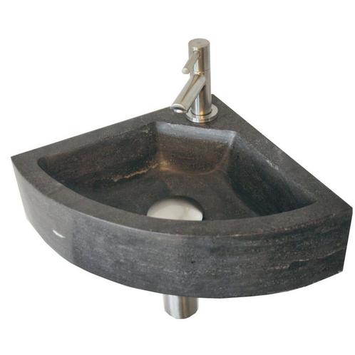 BWS Hardstenen Hoekfontein 30x30x10 cm, Doe-het-zelf en Verbouw, Sanitair, Overige typen, Nieuw, Ophalen of Verzenden