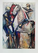 Marino Marini (after) - Two Horsemen Zwei Reiter - Artprint, Antiek en Kunst
