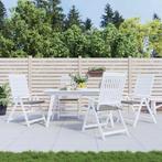 vidaXL Tuinstoelkussens 4 st 40x40x4 cm oxford stof grijs, Verzenden, Nieuw, Grijs