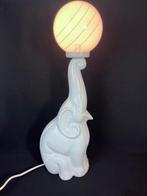 Lamp - Indrukwekkende vintage tafellamp olifant met bal -, Nieuw