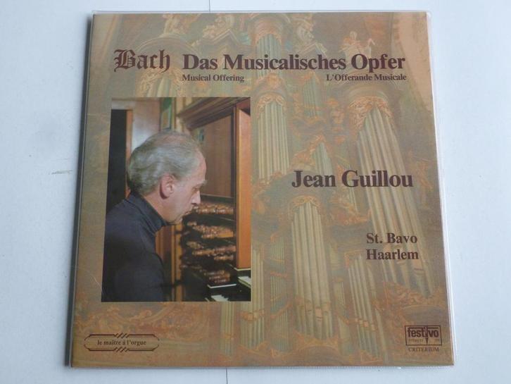 Bach - Das Musicalisches Opfer / Jean Guillou (2 LP), Cd's en Dvd's, Vinyl | Klassiek, Zo goed als nieuw, Verzenden