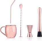 2dekans | alpina Cocktailset - 7 Stuks - RVS Materiaal -, Ophalen of Verzenden, Zo goed als nieuw