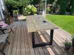 Steigerhout industriële tuintafel picknick-set eettafel SALE, Verzenden, Nieuw, Rechthoekig, Overige materialen