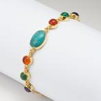 Zonder minimumprijs - Armband Zilver Gemengde edelstenen -, Nieuw