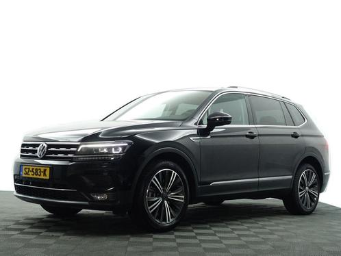 Zakelijke Lease |  Volkswagen Tiguan Allspace 1.4 TSI Highli, Auto's, Volkswagen, Dealer onderhouden, Lease, Zwart, Automaat, SUV of Terreinwagen