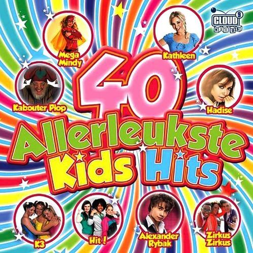 40 ALLERLEUKSTE KIDS HITS - 2CD (CDs), Cd's en Dvd's, Cd's | Dance en House, Techno of Trance, Verzenden