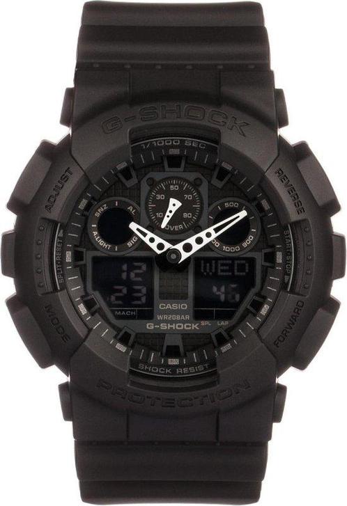 Casio G-Shock GA-100-1A1ER Herenhorloge 52 mm - Zwart, Sieraden, Tassen en Uiterlijk, Horloges | Heren, Verzenden