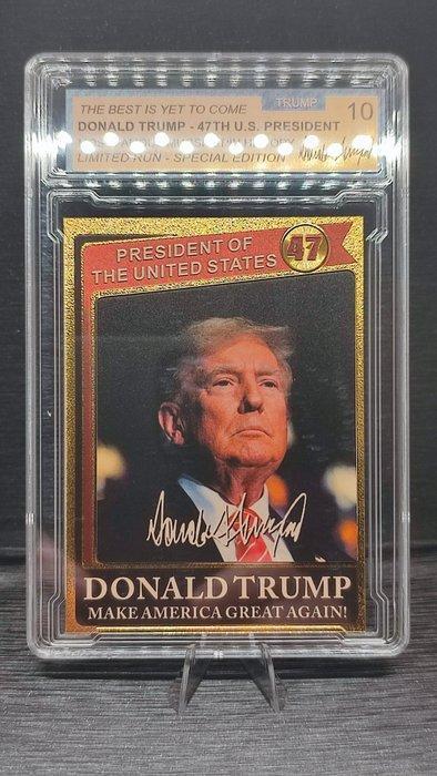 TRUMP 24Ct Gold-plated - 1 Card, Verzamelen, Overige Verzamelen
