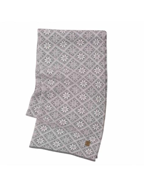 Ivanhoe gebreide sjaal van wol Freya Grey Marl23-One Size..., Kleding | Dames, Mutsen, Sjaals en Handschoenen, Nieuw, Verzenden