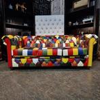 3-Zits Bank Chesterfield, Kameleon, meerkleurig, Huis en Inrichting, Banken | Sofa's en Chaises Longues, Nieuw