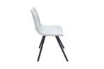 Retro stoel AMSTERDAM CHAIR steengrijs design klassieker -, Ophalen of Verzenden, Nieuw