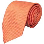 Oranje stropdas Diamond 8cm • GRATIS achteraf betalen, Kleding | Heren, Stropdassen, Nieuw, Oranje, Effen, Losse Blouse Kraagjes