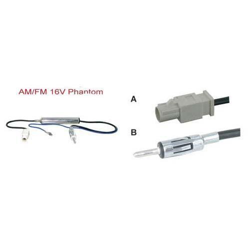 AM/FM 16V Phantom antenne adapter, Auto diversen, Overige Auto diversen, Verzenden