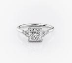 Verlovingsring - 14 karaat Witgoud - 1.15ct. tw. Diamant
