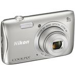 Nikon Coolpix S3700 Digitale Compact Camera - Zilver (In doo, Verzenden, Zo goed als nieuw