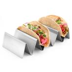 Tacostandaard | RVS | 4 Tacos | 225x115x50(h)mm HENDI, Verzenden, Nieuw in verpakking