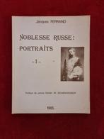 Jacques FERRAND (1943-2007) - Noblesse Russe Portraits (6) +
