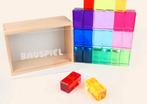 Bauspiel 24 XL Lucent Cubes Doorzichtige blokken, Nieuw