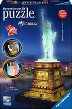 Ravensburger Statue of Liberty Night Edition- 3D puzzel, Hobby en Vrije tijd, Ophalen of Verzenden, Zo goed als nieuw