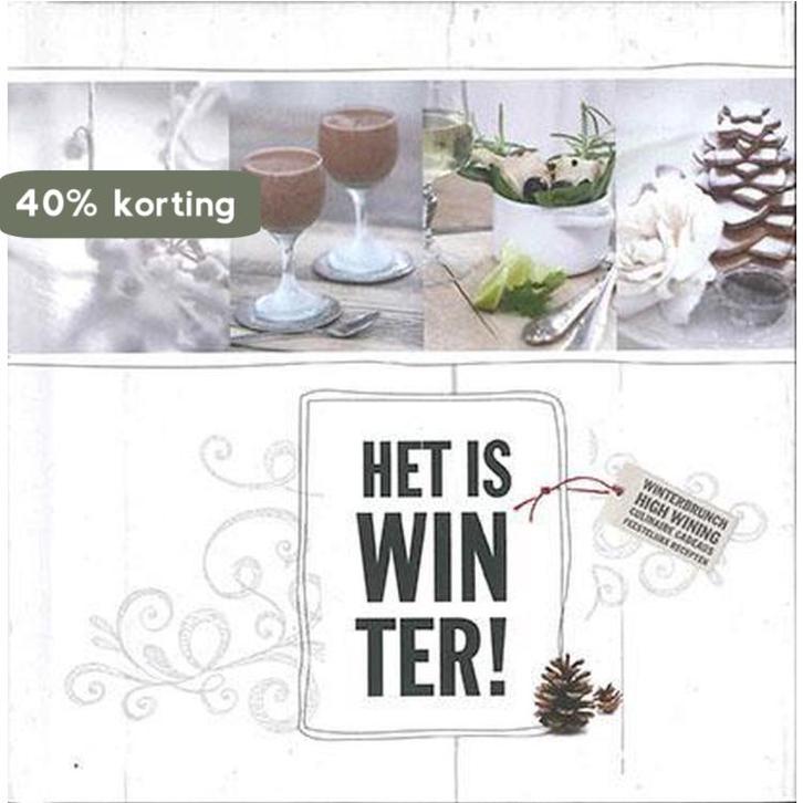 Het is winter! 9789461444165 Floor van Dinteren, Boeken, Kookboeken, Zo goed als nieuw, Verzenden
