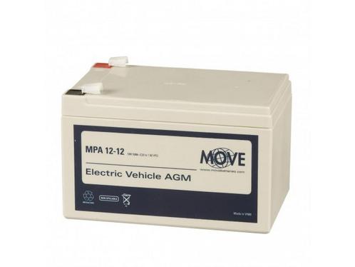 Move agm accu 12 volt 12 ah, Auto-onderdelen, Accu's en Toebehoren, Nieuw, Verzenden