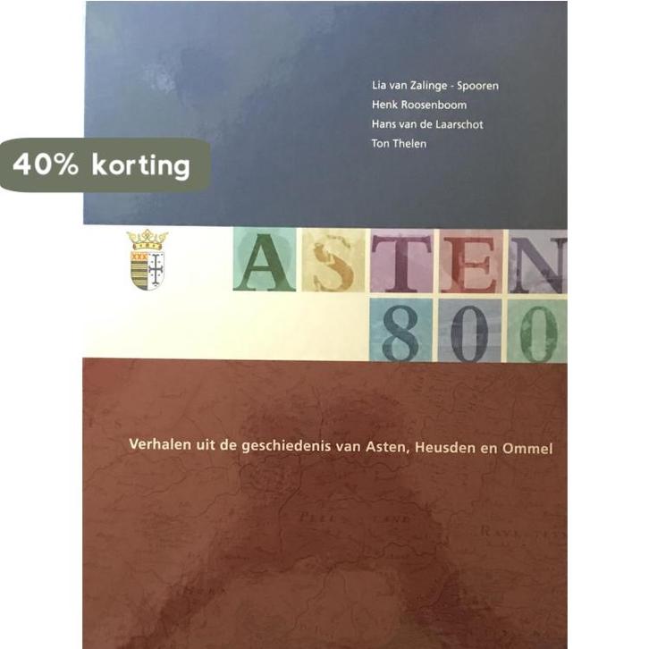 Asten 800 9789081496476 Lia van Zalinge-Spooren, Boeken, Reisgidsen, Gelezen, Verzenden