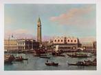 Antonio Canaletto (after) - Piazza and Riva Degli Schiavoni, Nieuw