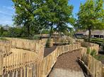 Kastanje hekwerk hout robinia palen afrastering vlechtscherm, Ophalen of Verzenden, Nieuw