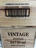 2000 Burmester - Douro Vintage Port - 6 Flessen (0.75 liter), Verzamelen, Wijnen, Nieuw