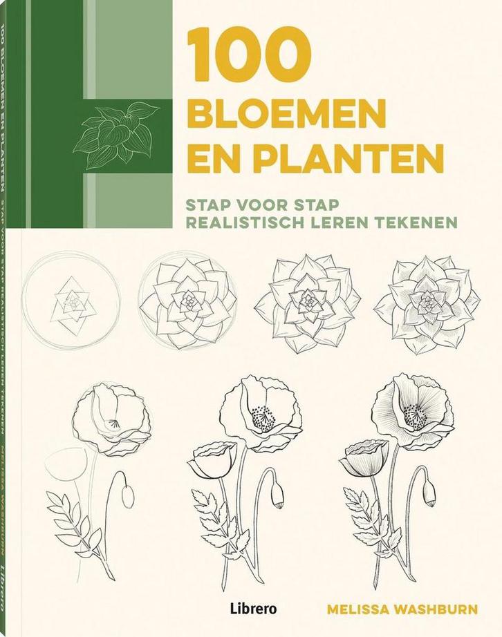 100 bloemen en planten 9789463593472 Melissa Washburn, Boeken, Hobby en Vrije tijd, Gelezen, Verzenden