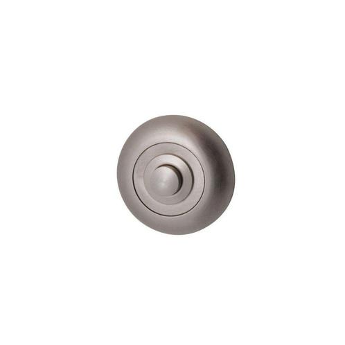 Beldrukker Kira rond - PVD Inox, Huis en Inrichting, Deurbellen, Nieuw, Verzenden