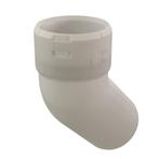 Rolux Flex Bocht 45° PP 60 transparant, Ophalen of Verzenden, Nieuw