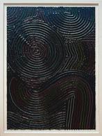 Poplea - SOULAGE LINE 5 EPOXY avec cadre - NO RESERVE, Antiek en Kunst, Kunst | Schilderijen | Modern