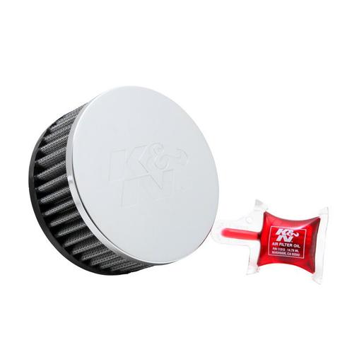 K&N Universeel Luchtfilter Rond 57mm offset aansluiting, 114, Auto-onderdelen, Motor en Toebehoren, Nieuw, Verzenden