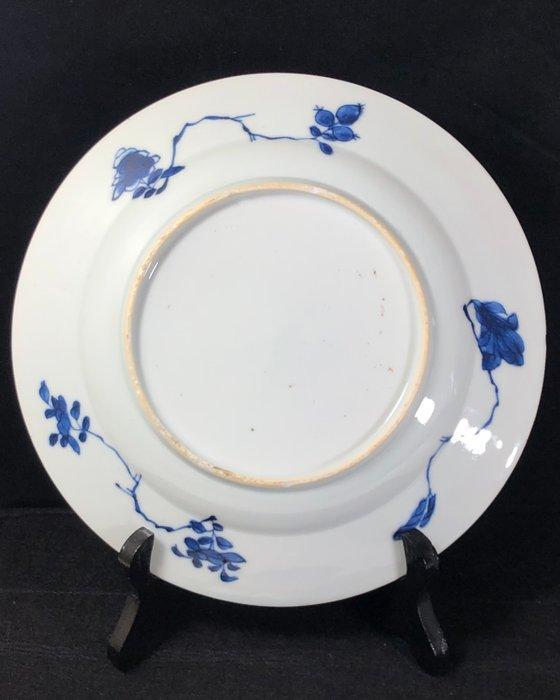 Bord met jongen - Porselein - China - Kangxi (1662-1722), Antiek en Kunst, Antiek | Overige Antiek