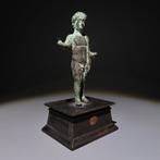 Oud-Romeins Brons Mannelijk figuur. 1e-3e eeuw na Christus.