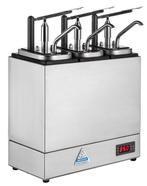 Sauzenbar verwarmd 3-delig | Met 3 NEOdis dispensers, Verzenden, Nieuw in verpakking