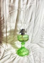 Tafellamp - Glas - Olielamp, Antiek en Kunst