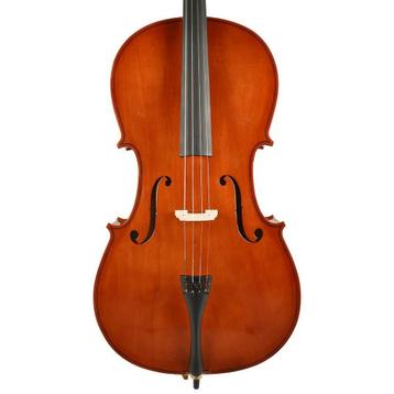 Leonardo LC-1044 4/4 cello met strijkstok en draagtas beschikbaar voor biedingen