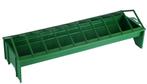 Pluimvee voerbak kunststof groen - 50 cm, Dieren en Toebehoren, Ophalen of Verzenden, Nieuw