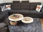 Houten salontafel | heel veel soorten en afmetingen Puurteak, 100 tot 150 cm, Rond, Nieuw, Landelijk & natuurlijk